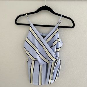 Banana Republic Striped Wrap Cami Top Size XSP